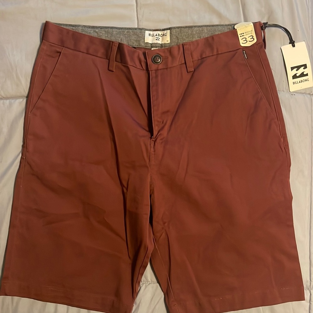 Men’s Billabong Mxx Daily Short Maroon - Size 33